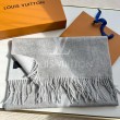 Sciarpe in cashmere LV Reykjavik LV M71126 Grigio