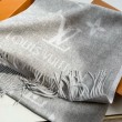 Sciarpe in cashmere LV Reykjavik LV M71126 Grigio