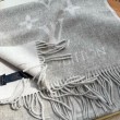 Sciarpe in cashmere LV Reykjavik LV M71126 Grigio