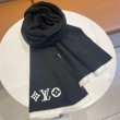 Sciarpe LV LV Headline LV M77928 Nero