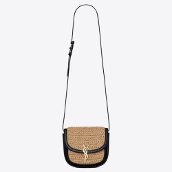 Replica Perfette Borse  piccola YSL Saint Laurent Kaia in rafia imitazioni