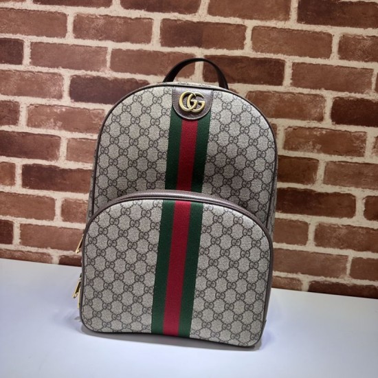 Qualità superiore replica Zaino Gucci Ophidia GG 779901 Marrone