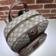 Qualità superiore replica Zaino Gucci Ophidia GG 779901 Marrone