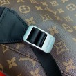 Zaino LV Christopher MM Zaino LV Uomo M46814 Monogram Macassar Orange