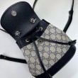 Zaino mini Gucci Ophidia 795221 Nero
