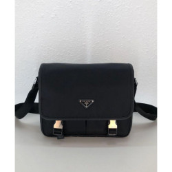 Borse Replica a tracolla Prada in nylon 2VD769 nera