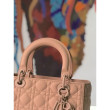 Borsa Christian Dior Lady Dior Ultra-Matte Borse Albicocca Borsa Christian Dior Lady Dior Ultra-Matte Borse Albicocca