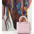 Imitazioni borse griffate Christian Dior Lady Dior Ultra-Matte Pink Imitazioni borse griffate Christian Dior Lady Dior Ultra-Matte Pink