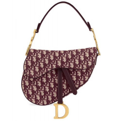 Borse Firmate Replica da Saddle Christian Dior M0446 rossa