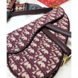 Borse Firmate Replica da Saddle Christian Dior M0446 rossa Borse Firmate Replica da Saddle Christian Dior M0446 rossa