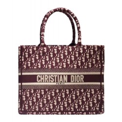Imitazione Borsa tote piccola Christian Dior rossa imitazioni perfette