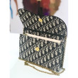Christian Dior Oblique Saddle Woc Chain Bag M5620 Nero