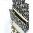 Christian Dior Oblique Saddle Woc Chain Bag M5620 Nero