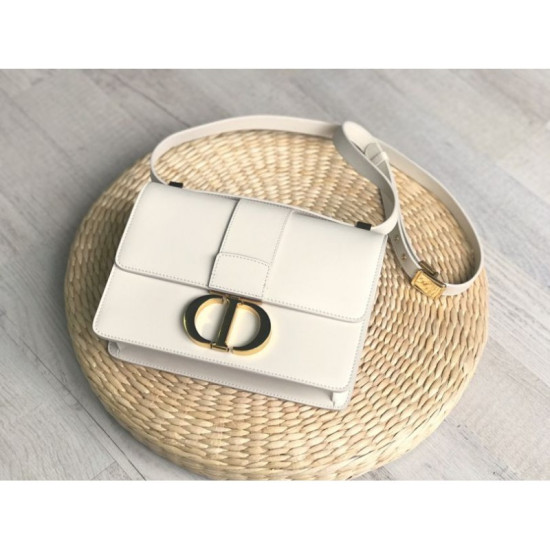 Imitazione Christian Dior 30 Montaigne Flap Borsa Replica 1:1 Bianco Imitazione Christian Dior 30 Montaigne Flap Borsa Replica 1:1 Bianco