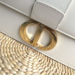 Imitazione Christian Dior 30 Montaigne Flap Borsa Replica 1:1 Bianco Imitazione Christian Dior 30 Montaigne Flap Borsa Replica 1:1 Bianco
