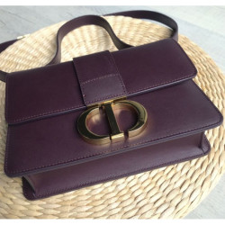 Imitazione Christian Dior 30 Montaigne Flap Borsa Malva