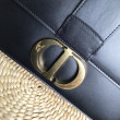 Imitazione Christian Dior 30 Montaigne Flap Borsa Nero Imitazione Christian Dior 30 Montaigne Flap Borsa Nero
