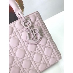 Replica 1:1 Imitazioni borse griffate Christian Dior Lady Dior Ultra-Matte Pink Outlet Imitazioni borse griffate Christian Dior Lady Dior Ultra-Matte Pink imitazioni perfette
