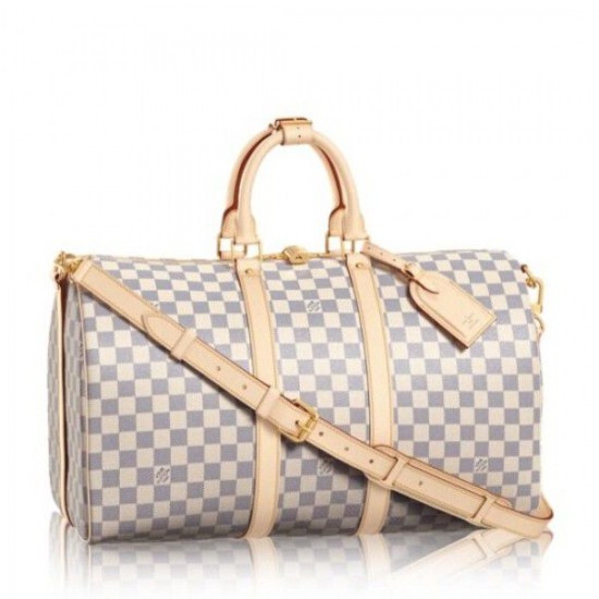 Keepall Bandoulière 45 Damier Azur N48223