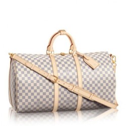 Keepall Bandoulière 55 Damier Azur N41429 imitazioni perfette