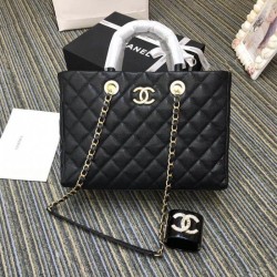 Replica Alta Qualità Grande Shopping Borse A57974 Nero