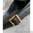 Imitazione YSL Saint Laurent Le 5 A 7 Borsa Hobo Piccola Morbida In Pelle Liscia Nera