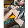 Pari all'originale replica Burberry scialle classico in cashmere con motivo check grande 60 x 180 rosa