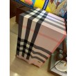 Pari all'originale replica Burberry scialle classico in cashmere con motivo check grande 60 x 180 rosa