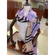 Qualità superiore replica Burberry Scialle in cashmere con motivo check classico 30 x 250