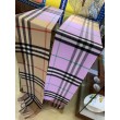 Qualità superiore replica Burberry Scialle in cashmere con motivo check classico 30 x 250