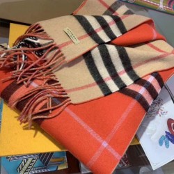 Replica Scialle Burberry Cashmere Classic check 30 x 250 Griffate