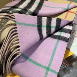 Replica Alta gamma replica Burberry Scialle in cashmere con motivo check classico 30 x 250 Griffate