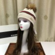 Alta gamma replica Classic Cashmere Jacquard Sciarpa e Cappello Beige