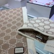 Qualità superiore replica Classic Cashmere Jacquard sciarpa e cappello fronte / bianco