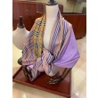 Dettagli perfetti Scialle Burberry Cashmere Seta Vintage Check 70 x 220