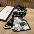 Dettagli perfetti Sciarpa Classic Wool GG jacquard Blu