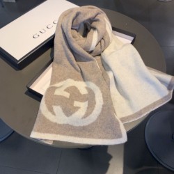 Replica Qualità superiore replica Sciarpa Classic Cashmere Marrone Griffate