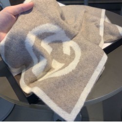 Replica Qualità superiore replica Sciarpa Classic Cashmere Marrone Griffate