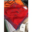 Hermes divertente scialle di seta cashmere testa di cavallo 140 rosso