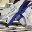 Pari all'originale replica Scialle Burberry BT Cashmere 50 x 185