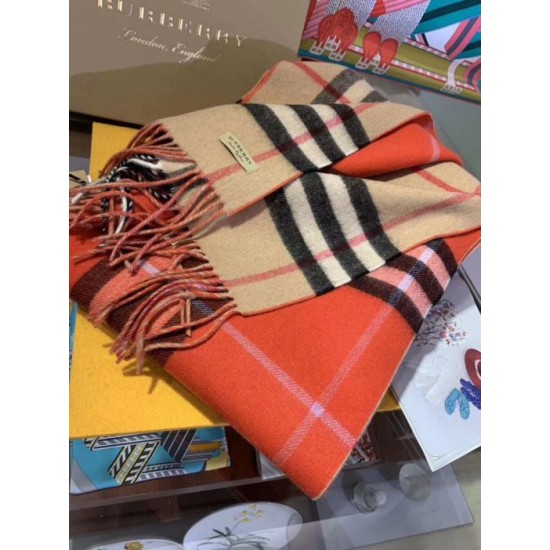 Scialle Burberry Cashmere Classic check 30 x 250