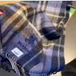 Qualità superiore replica Scialle Burberry misto cashmere e lana 32 x 200