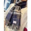 Qualità superiore replica Scialle Burberry misto cashmere e lana 32 x 200