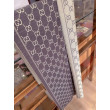 Alta gamma replica Scialle in lurex intarsiato con elementi classici in edizione limitata Marrone Alta gamma replica Scialle in lurex intarsiato con elementi classici in edizione limitata Marrone