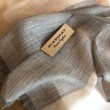 Alta gamma replica Sciarpa Burberry classica in cashmere con motivo check e ricamo cavallo 100 x 200