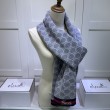 Sciarpa cashmere jacquard 30 x 190 Grigio
