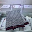 Sciarpa cashmere jacquard 30 x 190 Grigio