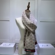 Sciarpa cashmere jacquard 30 x 190 Marrone
