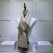 Sciarpa cashmere jacquard 30 x 190 Marrone