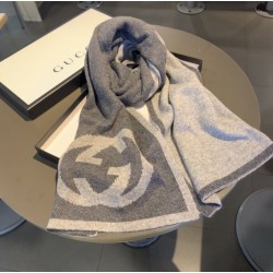 Sciarpa Classic Cashmere Grigio Scuro